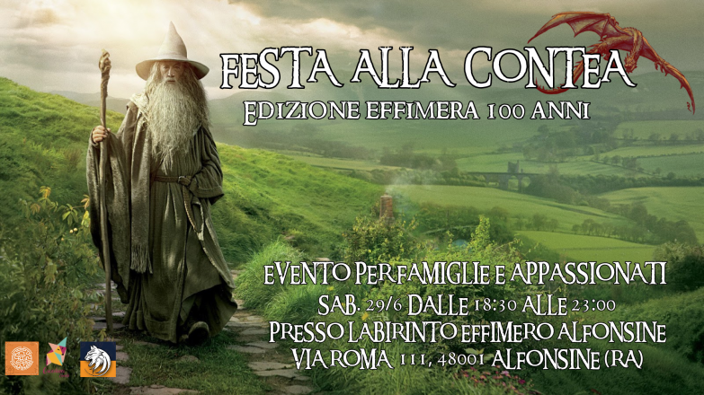 Festa alla contea edizione effimera 100 anni - labirinto effimero